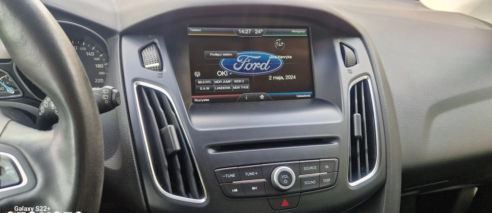 Ford Focus cena 33500 przebieg: 178341, rok produkcji 2016 z Tarczyn małe 631